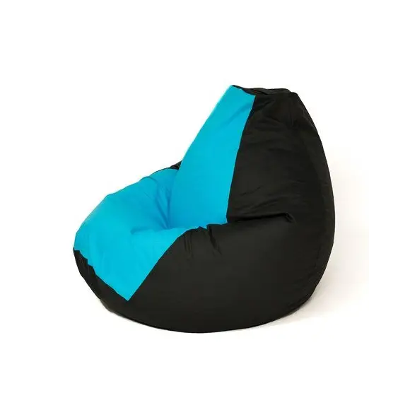 Sako bag pouffe Pear black and blue XL 130 x 90 cm - Sako poufsPUF-SAK<<<Poufs and footrestsPUF<<<ActionPL