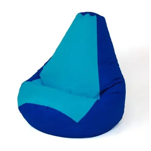 Sako bag pouffe Pear blue XL 130 x 90 cm - Sako poufsPUF-SAK<<<Poufs and footrestsPUF<<<ActionPL