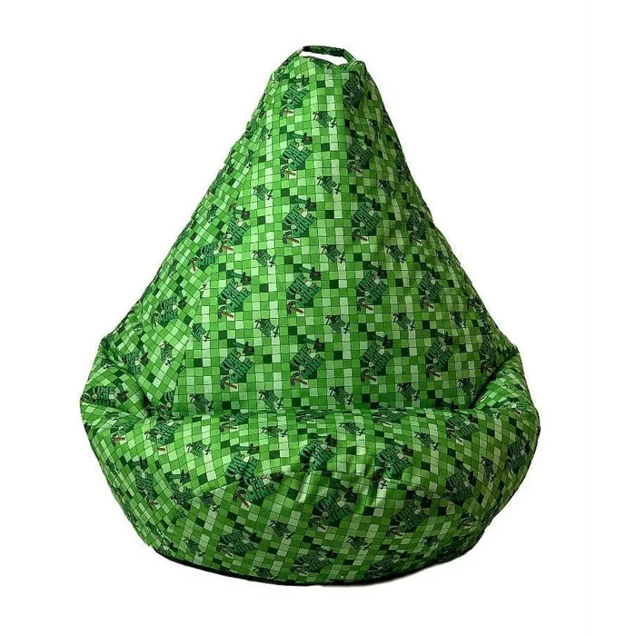 Sako bag pouffe Pear print Minecraft L 105 x 80 cm - Sako poufsPUF-SAK<<<Poufs and footrestsPUF<<<ActionPL