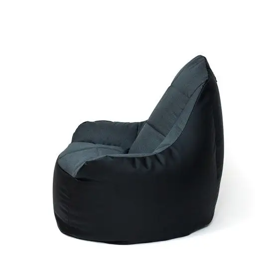 Sako Boss black-graphite bag pouffe XXL 140 x 90 cm - Sako poufsPUF-SAK<<<Poufs and footrestsPUF<<<ActionPL