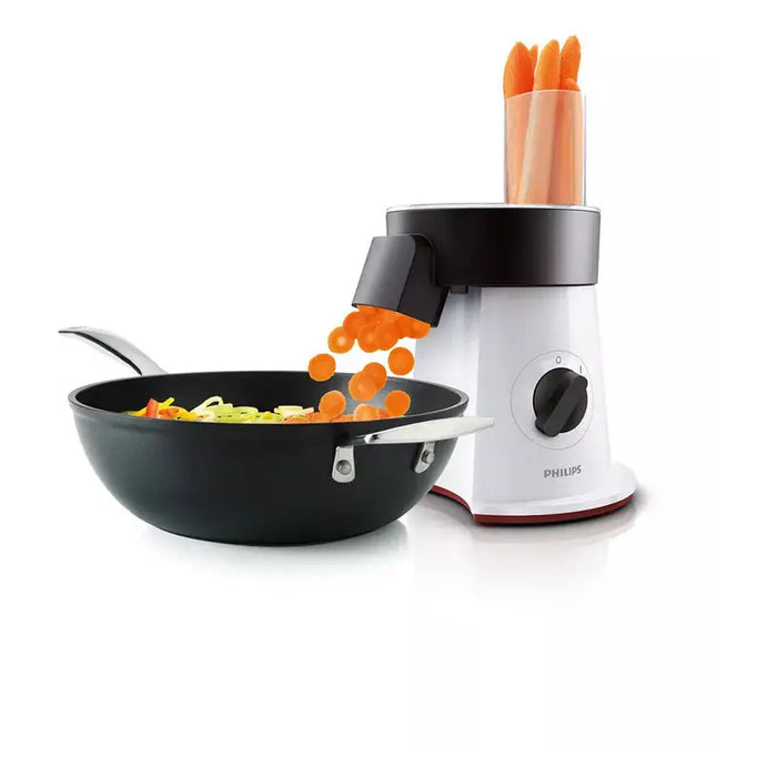 SALAD MAKER PHILIPS HR1388/80 WHITE BLACK AND RED 200 W - Пасатори<<<Домакински