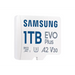 Samsung 1TB micro SD Card EVO Plus with Adapter UHS-I interface Read Speed up to 160MB/s - Micro SD Cards