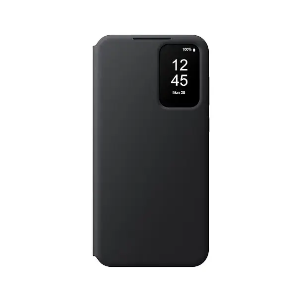 SAMSUNG A55 Smart View Wallet Case Black - Калъфи и чанти<<<Аксесоари за смартфони<<<Телеком и Преносими