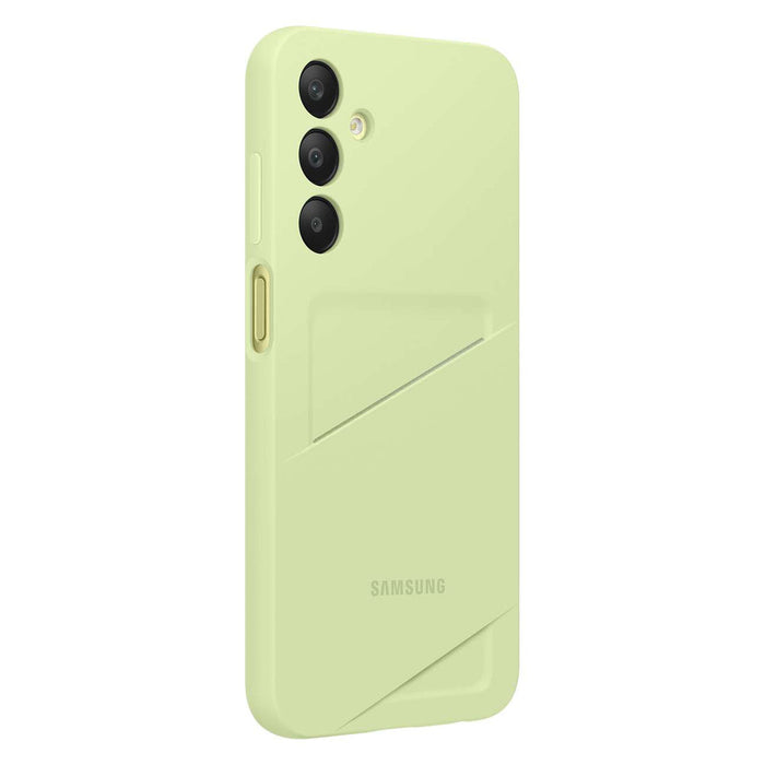 Samsung Card Slot Case EF-OA156TMEGWW with card slot for Samsung Galaxy A15 / A15 5G - green - Cell phone cases