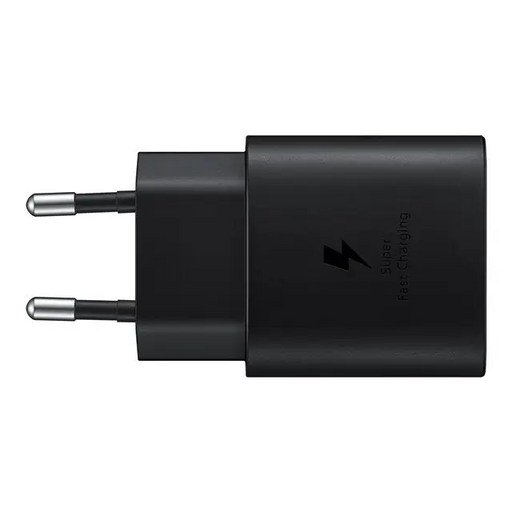 SAMSUNG Charger 25W Travel Adapter USB Type C without cable black - USB и Thunderbolt кабели<<<Кабели и