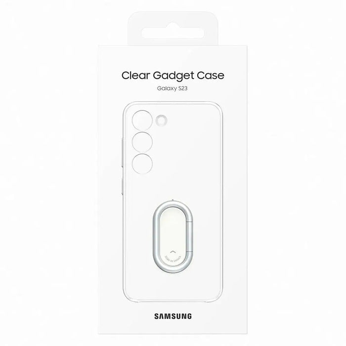 Samsung Clear Gadget Case case devide cover ring holder stand transparent (EF-XS911CTEGWW) - Cell phone cases