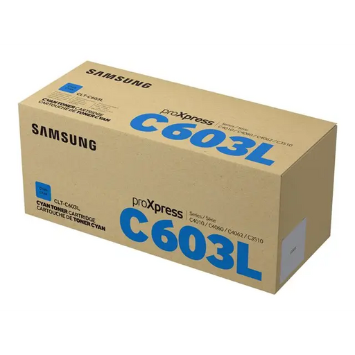 SAMSUNG CLT-C603L/ELS High Yield Cyan Toner Cartridge - Тонери<<<Консумативи - Лазер<<<Печат Сканиране и