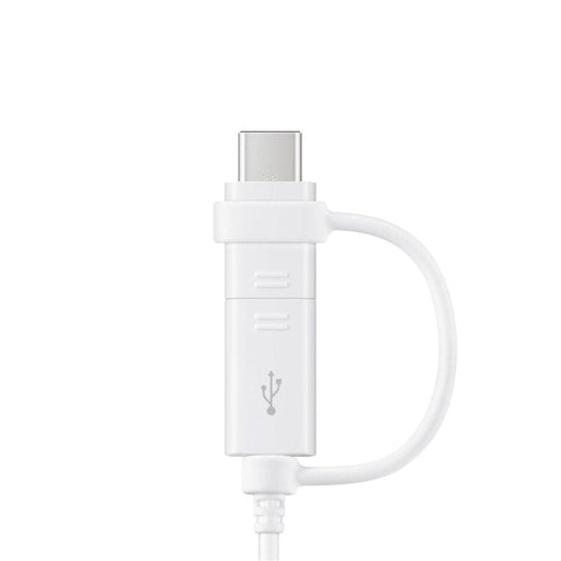 Samsung Combo EP-DG930DWEGWW Cable USB-A / micro USB - USB-C 1.5m - white - Cell phone cables<<<HurtelXML&&&Type-C