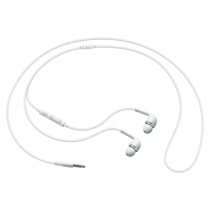Samsung EHS64AVFWE Wired Headphones Mini Jack 3.5mm Stereo Hi-Fi (Bulk - Replacement Packaging) - White - Headphones
