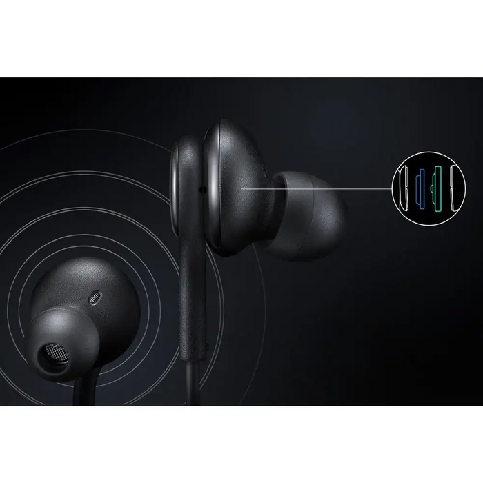 Samsung EO-IA500BBEGWW wired headphones 3.5mm mini jack - black - Headphones and speakers<<<HurtelXML&&&Консюмър и