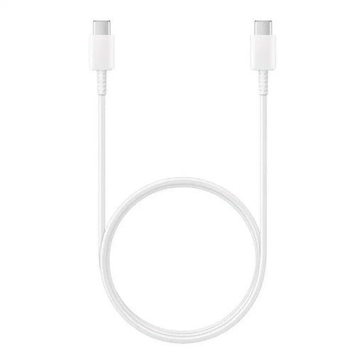 Samsung EP-DN975BWE USB-C - USB-C 5A Cable 1m (Bulk - Replacement Packaging) - White - Cell phone cables<<<HurtelXML