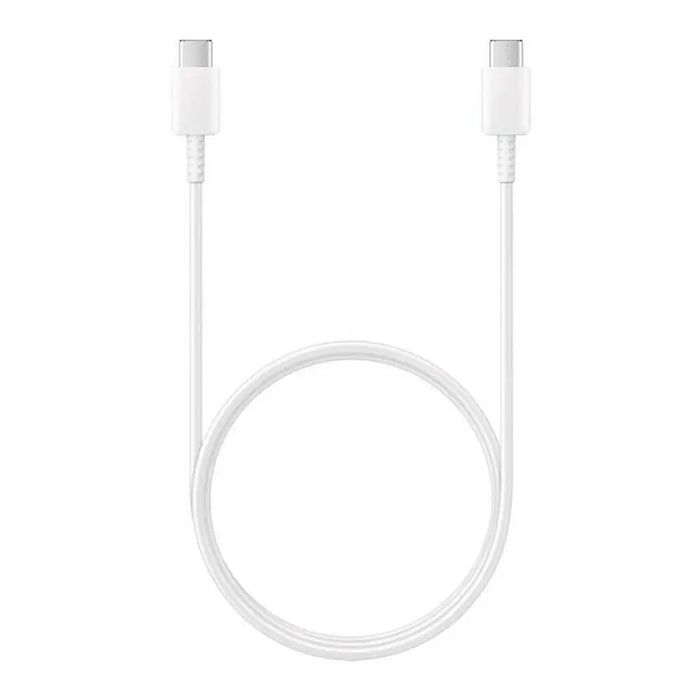 Samsung EP-DN975BWE USB-C - USB-C 5A Cable 1m (Bulk - Replacement Packaging) - White - Cell phone cables<<<HurtelXML
