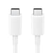 Samsung EP-DN975BWEGWW USB-C - USB-C 5A 480Mb/s cable 1m - white - Cell phone cables<<<HurtelXML&&&Samsung
