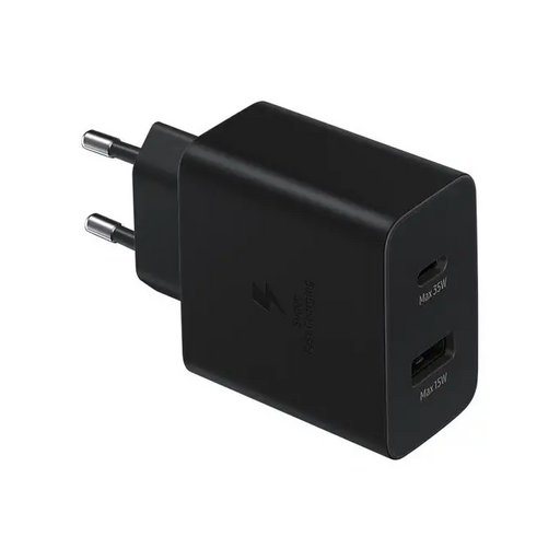 Samsung EP-TA220NBEGEU mobile device charger Headphones Headset Laptop Smartphone Smartwatch Tablet Black AC Indoor