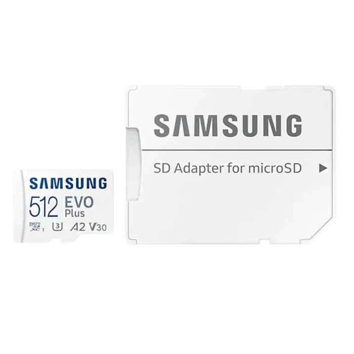 Samsung EVO Plus MicroSDXC 512 GB - Памети SD<<<Памети<<<Компоненти<<<ALSO