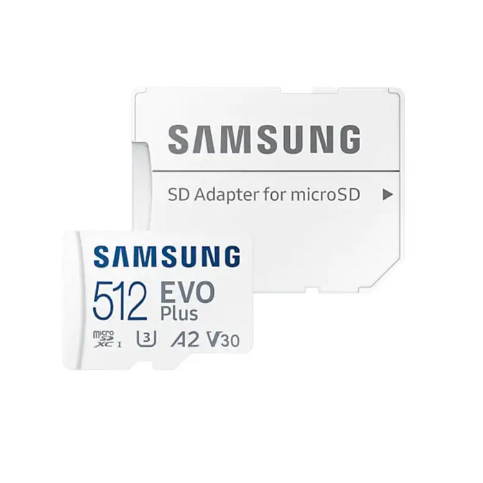 Samsung EVO Plus MicroSDXC 512 GB - Памети SD<<<Памети<<<Компоненти<<<ALSO