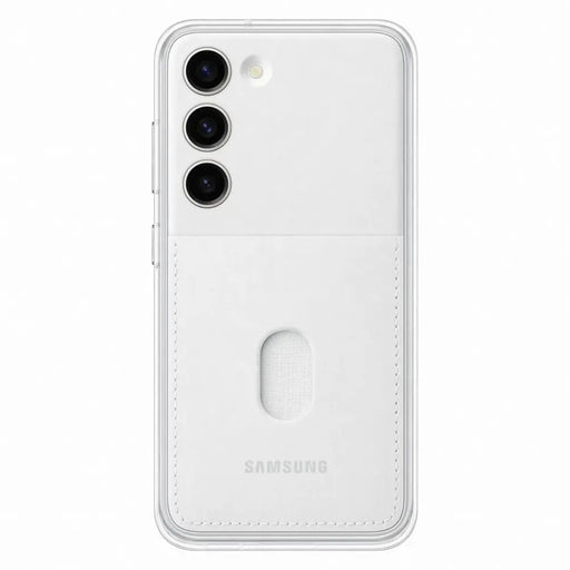Samsung Frame Cover for Samsung Galaxy S23 case with interchangeable backs white (EF-MS911CWEGWW) - Cell phone cases
