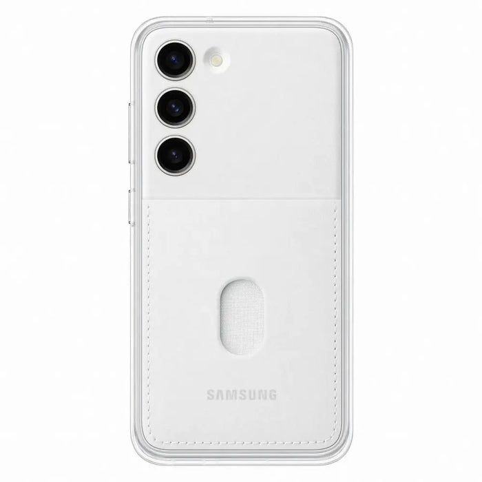 Samsung Frame Cover for Samsung Galaxy S23 case with interchangeable backs white (EF-MS911CWEGWW) - Cell phone cases