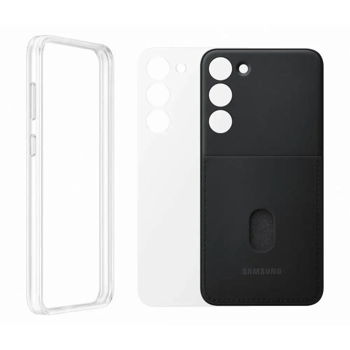 Samsung Frame Cover for Samsung Galaxy S23+ case with interchangeable backs black (EF-MS916CBEGWW) - Cell phone cases