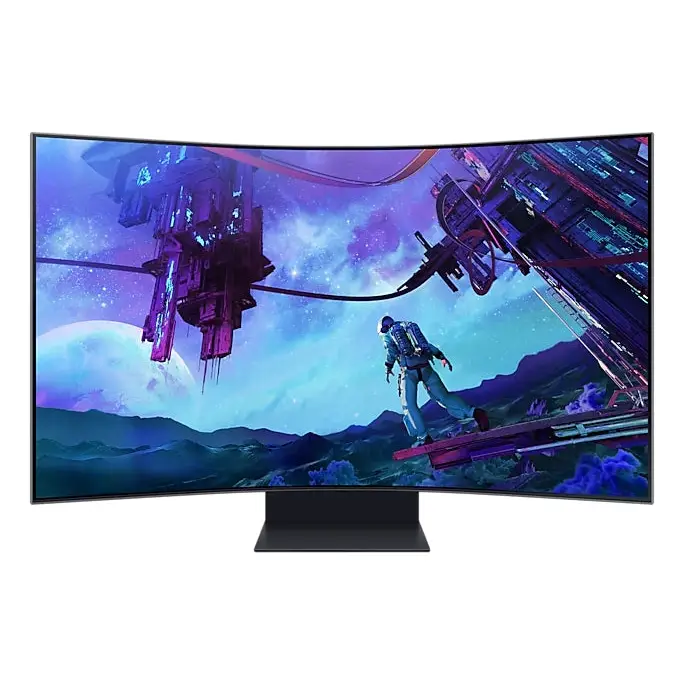 Samsung G97NC computer monitor 139.7 cm (55’’) 3840 x 2160 pixels 4K Ultra HD LED Black