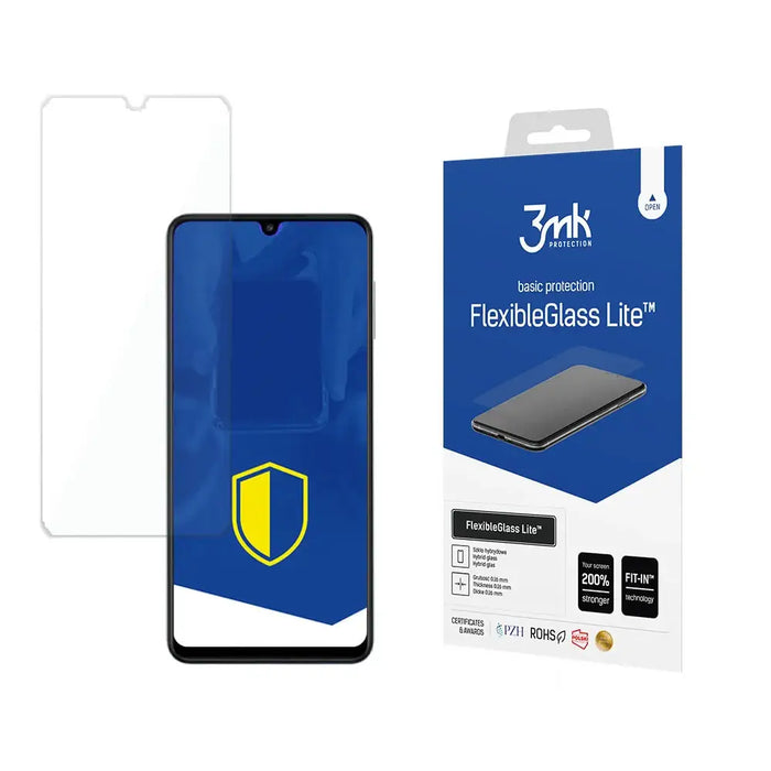 Samsung Galaxy A22 4G - 3mk FlexibleGlass Lite™ - Cell phone tempered glass<<<HurtelXML