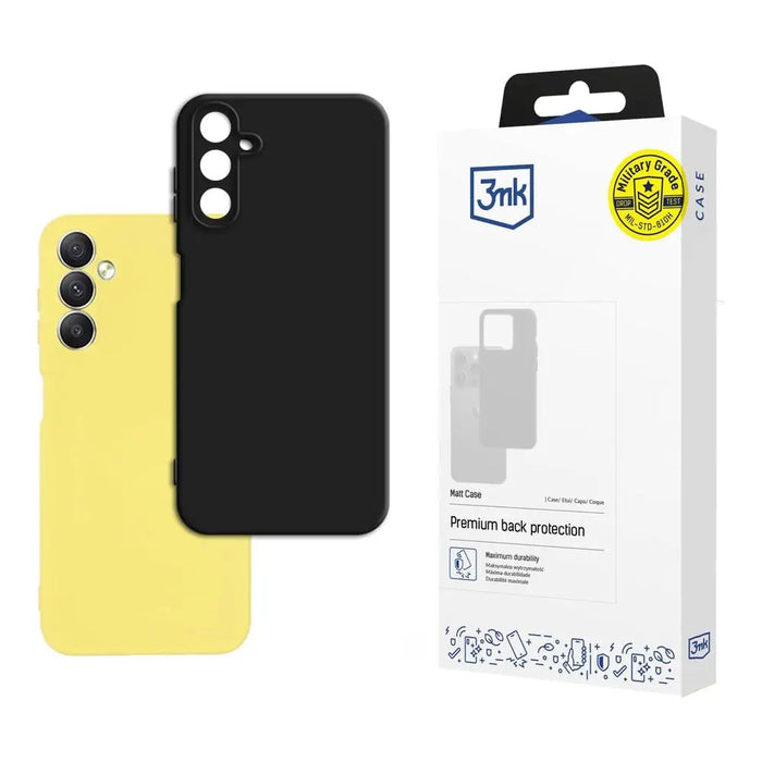Samsung Galaxy A24 4G - 3mk Matt Case black - Cell phone cases and covers<<<HurtelXML