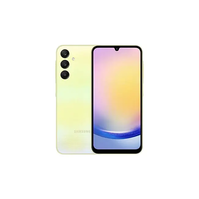 Samsung Galaxy A25 5G 16.5 cm (6.5’’) Hybrid Dual SIM USB Type-C 8 GB 256 GB 5000 mAh Yellow - Смартфони с