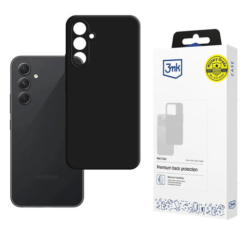 Samsung Galaxy A54 5G - 3mk Matt Case black - *Kategoria tymczasowa<<<HurtelXML
