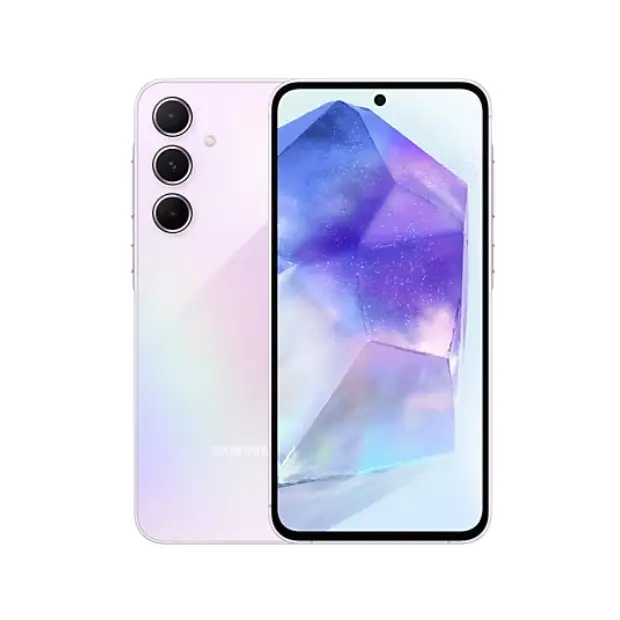 Samsung Galaxy A55 5G 16.8 cm (6.6’’) Hybrid Dual SIM Android 14 USB Type-C 8 GB 256 GB 5000 mAh Lilac - Смартфони с