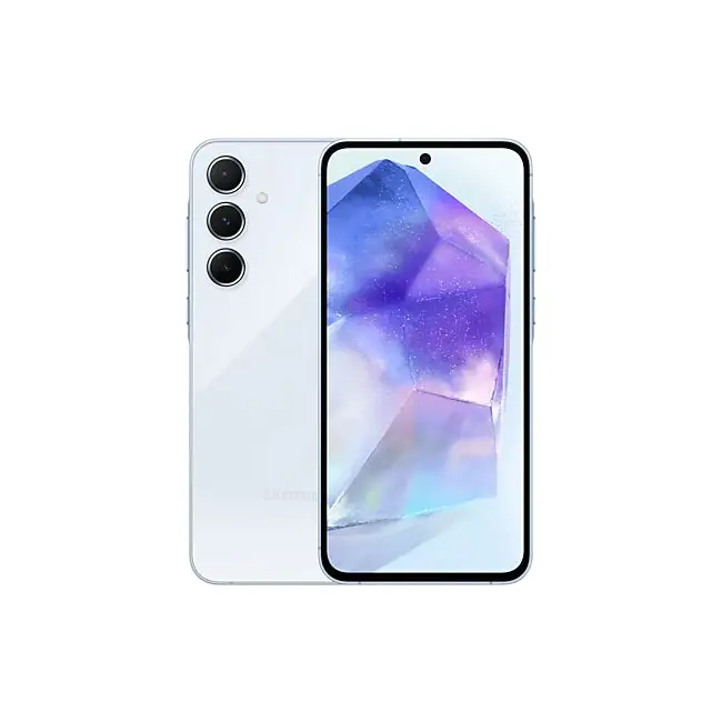 Samsung Galaxy A55 5G 16.8 cm (6.6’’) Hybrid Dual SIM Android 14 USB Type-C 8 GB 256 GB 5000 mAh Blue - Смартфони с