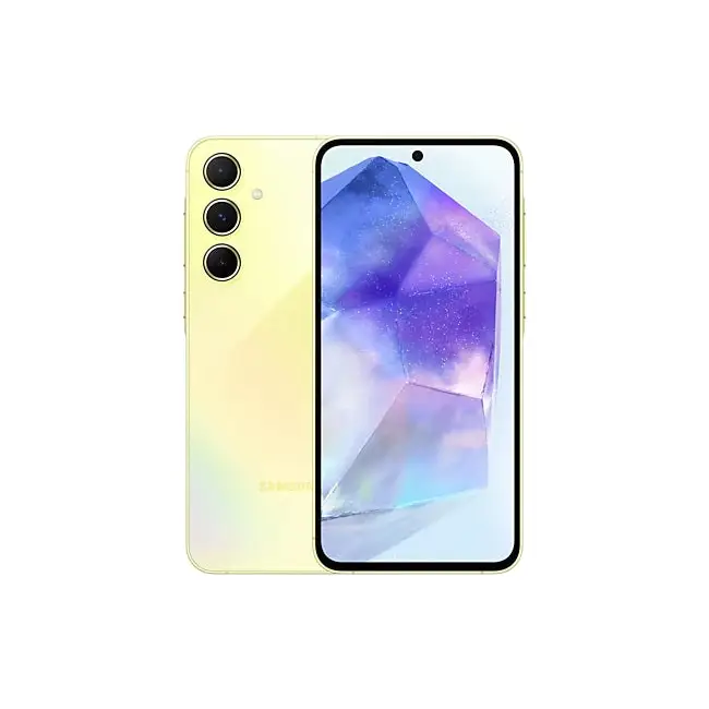 Samsung Galaxy A55 5G SM-A556 16.8 cm (6.6’’) Hybrid Dual SIM Android 14 USB Type-C 8 GB 256 GB 5000 mAh Yellow