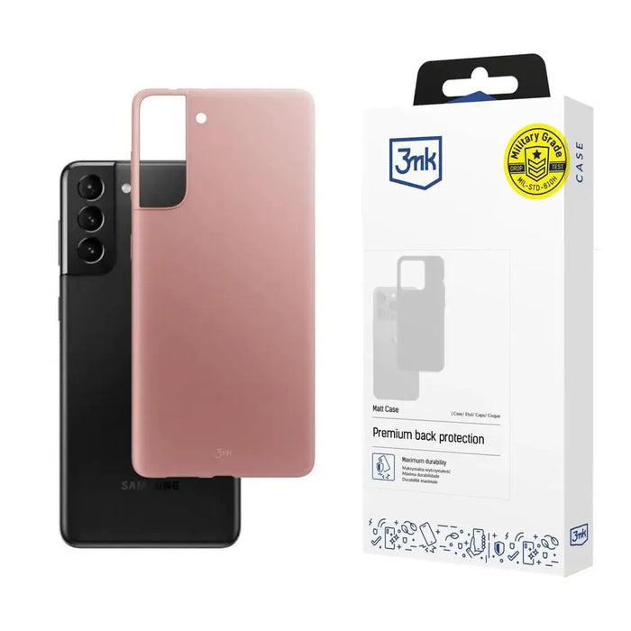 Samsung Galaxy S21 5G - 3mk Matt Case lychee - Cell phone cases and covers<<<HurtelXML