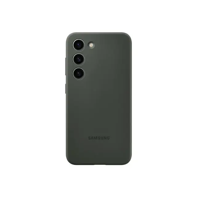 SAMSUNG GALAXY S23 Silicon Case Green - Калъфи и чанти<<<Аксесоари за смартфони<<<Телеком и Преносими устройства<<<ALSO