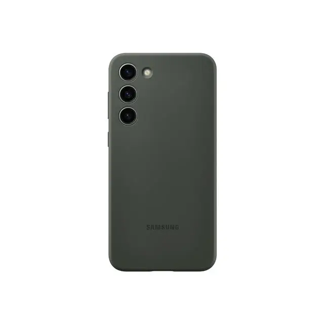 SAMSUNG GALAXY S23+ Silicon Case Green - Калъфи и чанти<<<Аксесоари за смартфони<<<Телеком и Преносими устройства<<<ALSO