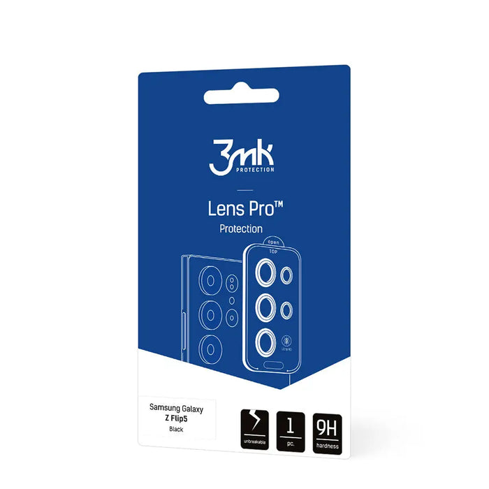 Samsung Galaxy Z Flip 5 - 3mk Lens Protection Pro Black - *Kategoria tymczasowa<<<HurtelXML