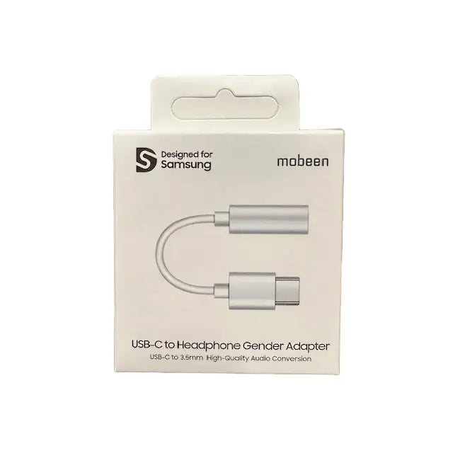 Samsung GP-TGU023AE DAC USB-C to 3.5mm mini jack adapter - white - Audio adapters<<<HurtelXML