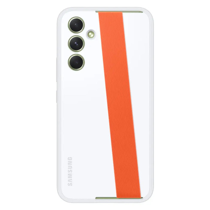 Samsung Haze Grip Case for Samsung Galaxy A54 5G cover white (EF-XA546CWEGWW) - Cell phone cases and covers<<<HurtelXML