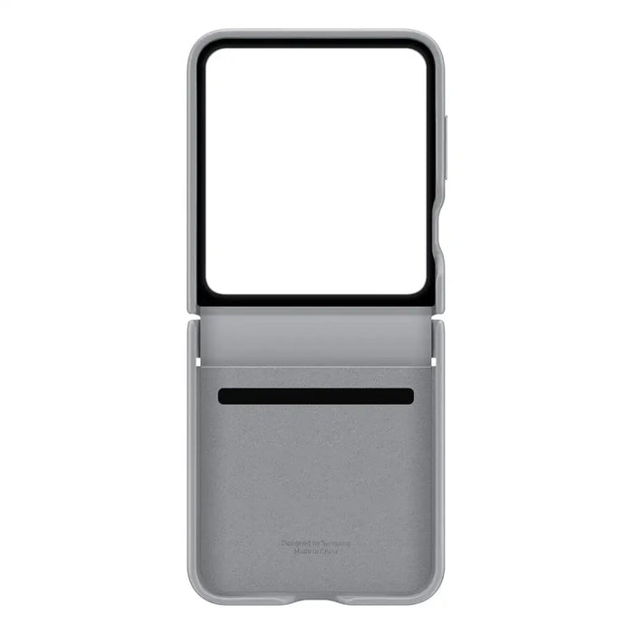 Samsung Kindsuit Case EF-VF741PJEGWW for Samsung Galaxy Z Flip 6 - gray - Cell phone cases and covers<<<HurtelXML