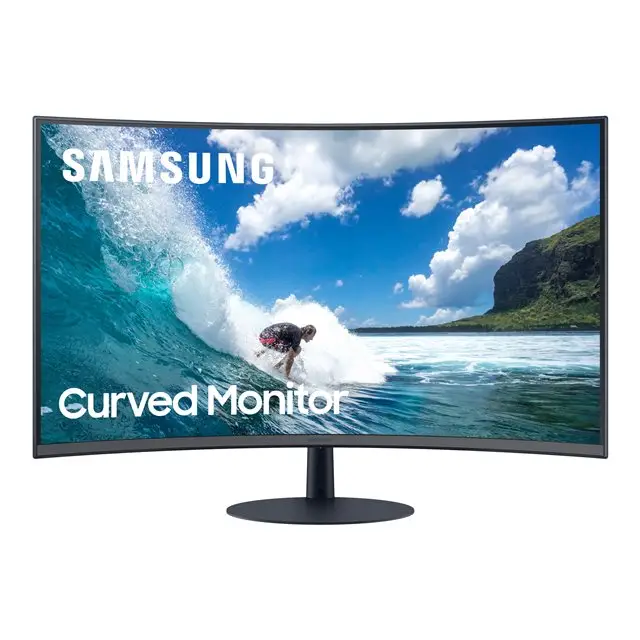 SAMSUNG LC27T550FDRXEN 27inch Curved FHD 1920x1080 16:9 3000:1 DP HDMI VGA Audio - Потребителски
