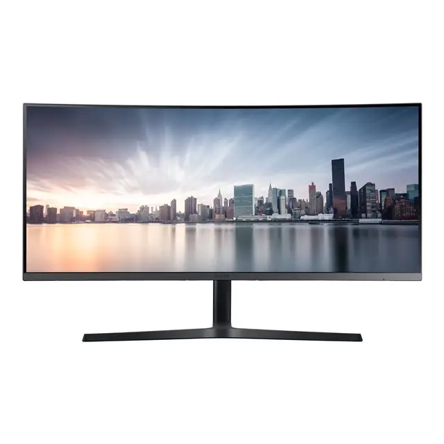SAMSUNG LC34H890WGRXEN 34inch Curved WQHD 3440x1440 21:9 3000:1 DP/HDMI/USB Type-C Dock 65w USB hub 3 port