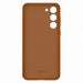 Samsung Leather Cover case for Samsung Galaxy S23+ genuine camel leather case (EF-VS916LAEGWW) - Cell phone cases