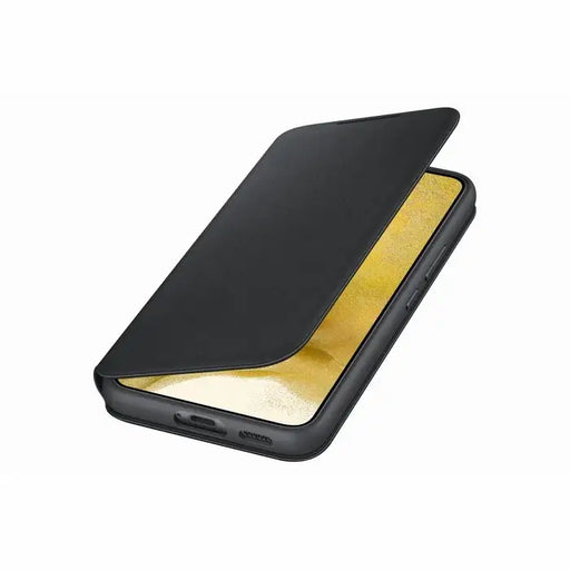 Samsung LED View Cover case with LED display for Samsung Galaxy S22 black (EF-NS901PBEGEE) - Cell phone cases