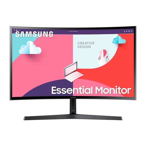 SAMSUNG LS24C366EAUXEN 24inch FHD VA 16:9 60Hz 4ms Curved 250cd/m2 3000:1 HDMI - Потребителски