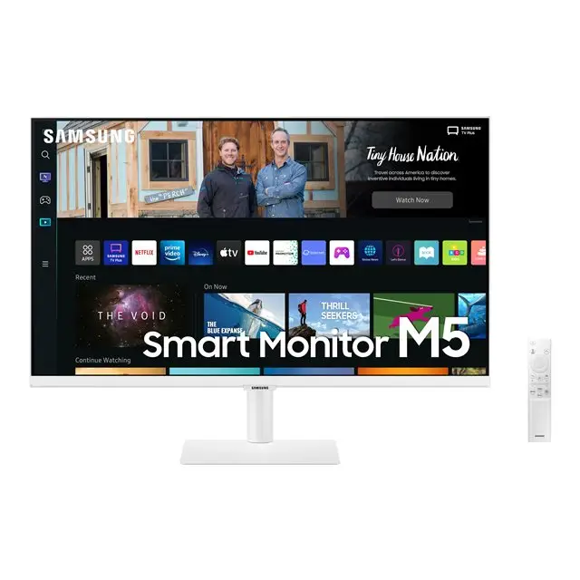 SAMSUNG LS27BM501EUXEN 27inch FHD VA 16:9 250cd/m2 1000:1 60Hz SMART MONITOR M5 White HDMI - Потребителски