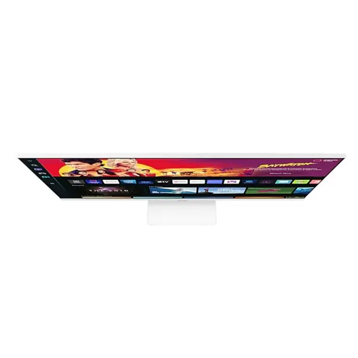 SAMSUNG M7 32inch Smart Monitor UHD VA Flat 60Hz 4ms 300cd/m2 3000:1 White - Потребителски монитори<<<Дисплеи<<<Аудио