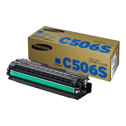 SAMSUNG original Toner cartridge LT-Cartridge506S/ELS Cyan Toner cartridge SU047A - Тонери<<<Консумативи