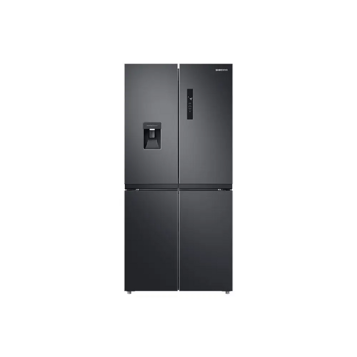 Samsung RF48A401EB4/EO side-by-side refrigerator Freestanding 488 L E Black - Freestanding refrigerator-freezers