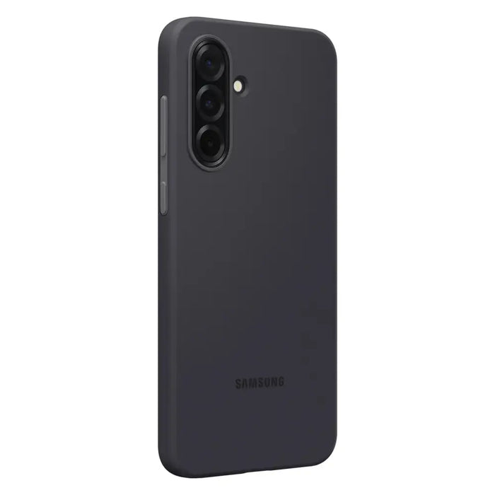 Samsung Rugged Silicone Case EF-RA366CBEGWW for Samsung Galaxy A36 5G - Black - Cell phone cases