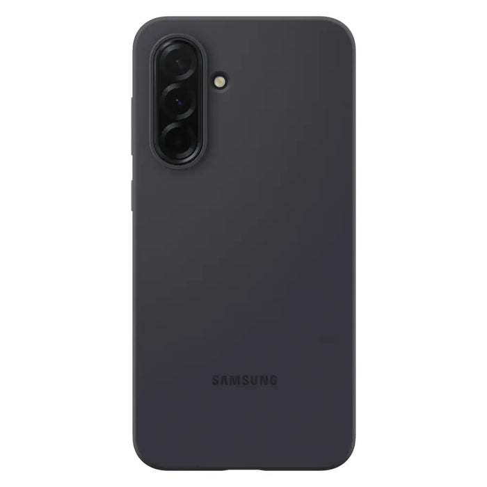 Samsung Rugged Silicone Case EF-RA366CBEGWW for Samsung Galaxy A36 5G - Black - Cell phone cases