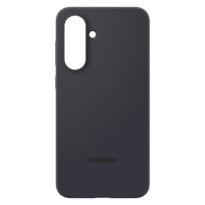 Samsung Rugged Silicone Case EF-RA366CBEGWW for Samsung Galaxy A36 5G - Black - Cell phone cases